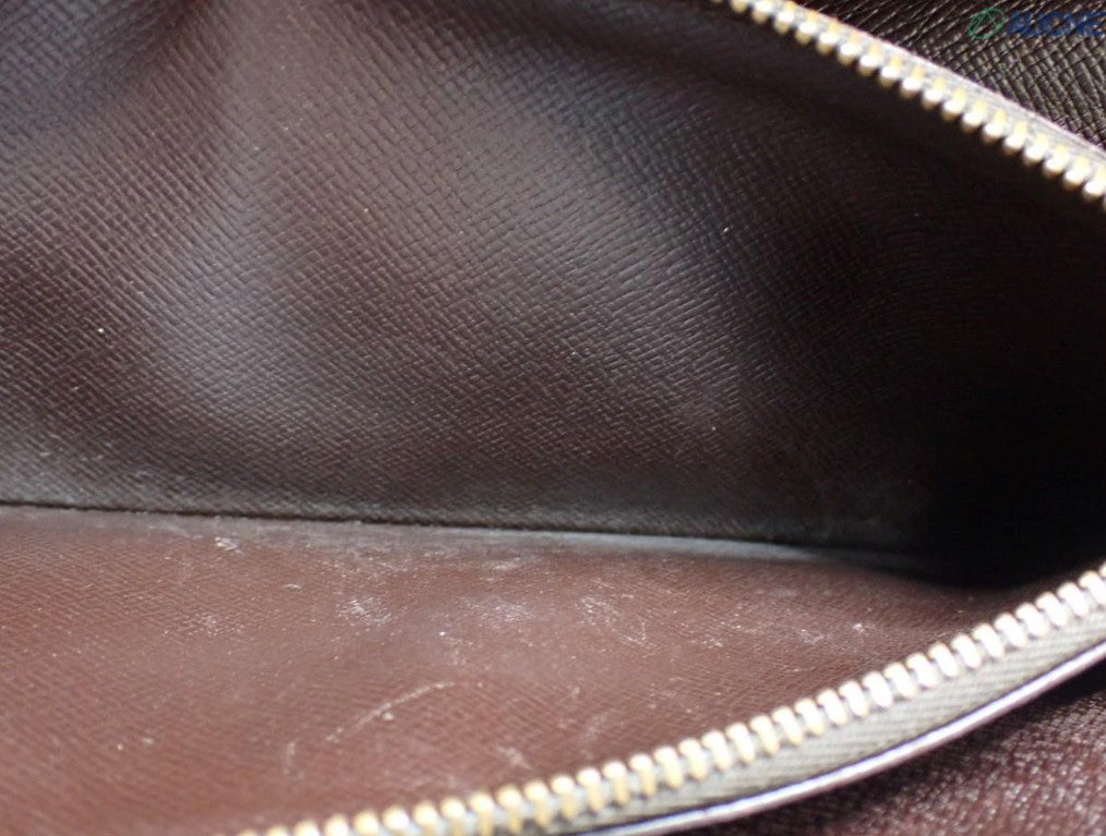 Pre-Owned Louis Vuitton Sarah Damier Ebene Long Wallet (Old Model) LOU.S.1185