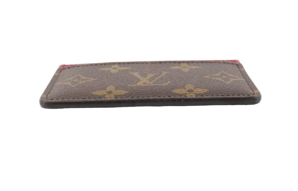 Pre-Owned Louis Vuitton Monogram Canvas Card Holder LOU.S.1189