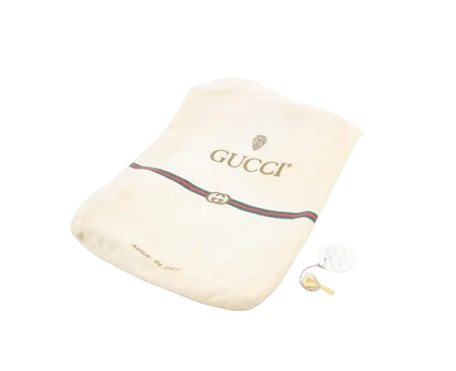 Pre-Owned Gucci Vintage GG Web Canvas Clutch GUC.B.1083
