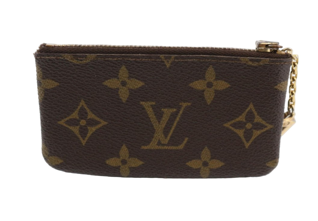 Pre-Owned Louis Vuitton Pochette Cle Coin Monogram Canvas Key Pouch LOU.S.1156