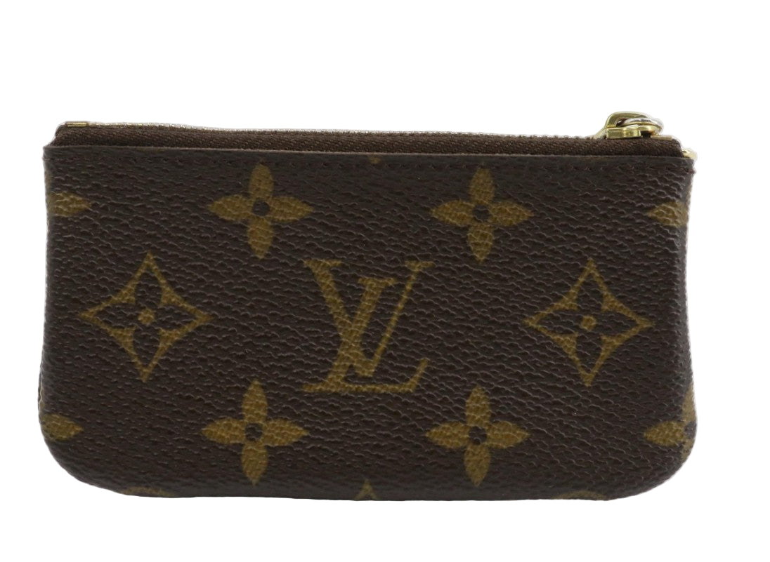 Pre-Owned Louis Vuitton Pochette Cle Coin Monogram Canvas Key Pouch LOU.S.1157
