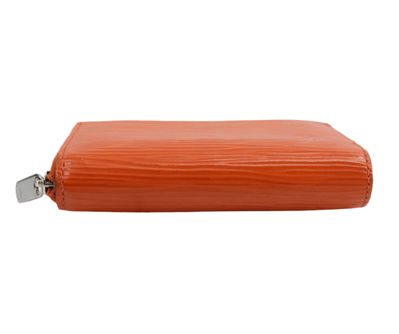 Pre-owned Louis Vuitton Zippy Coin Purse Epi Leather Wallet (Orange) LOU.S.1134