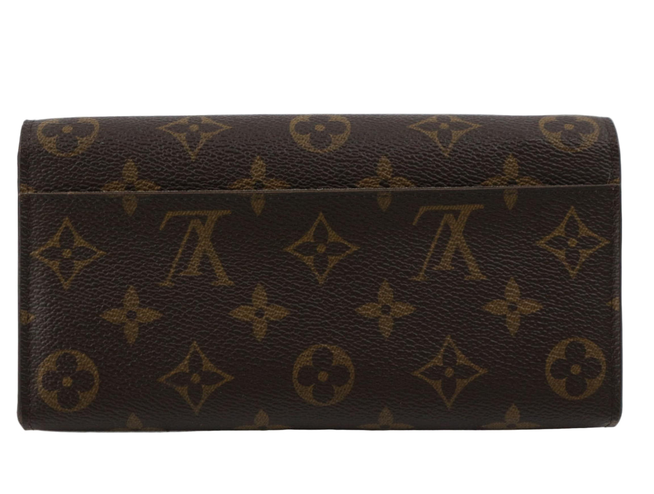 Pre-Owned Louis Vuitton Sarah Monogram Classic Long Wallet w Initials LOU.S.1150
