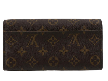 Pre-Owned Louis Vuitton Sarah Monogram Classic Long Wallet w Initials LOU.S.1150