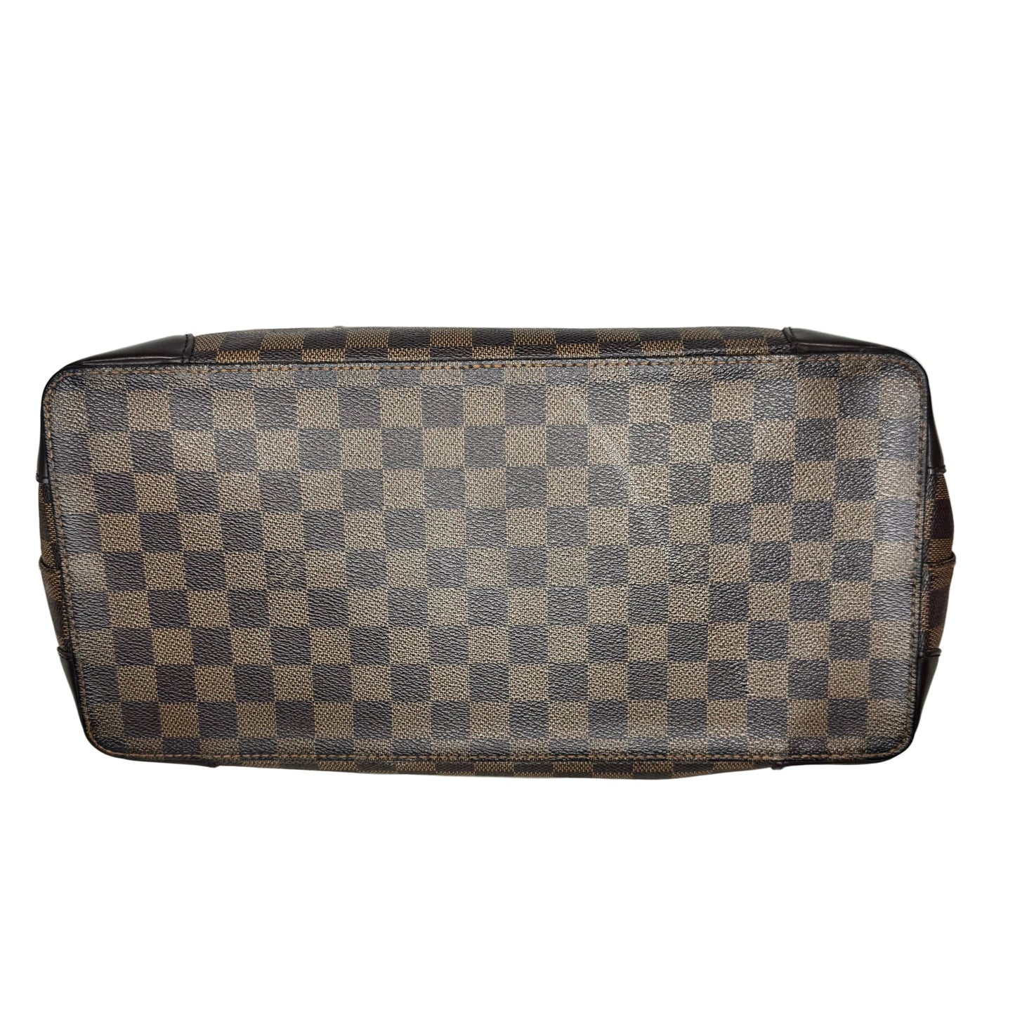 Pre-Owned Louis Vuitton Hampstead MM Damier Ebene Coated Canvas Tote LOU.B.1165
