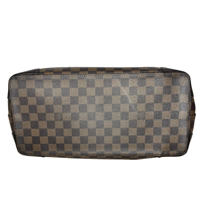 Pre-Owned Louis Vuitton Hampstead MM Damier Ebene Coated Canvas Tote LOU.B.1165