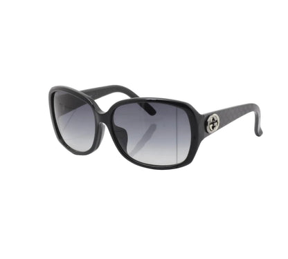 Pre-Owned Gucci Rounded Diamante Sunglasses (Silver) GUC.A.1016