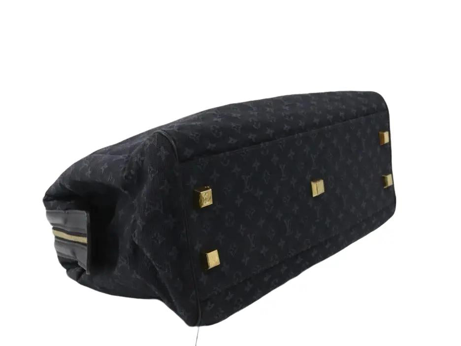Pre-Owned Louis Vuitton Josephine GM Idylle Canvas Travel Bag (Navy) LOU.T.1029