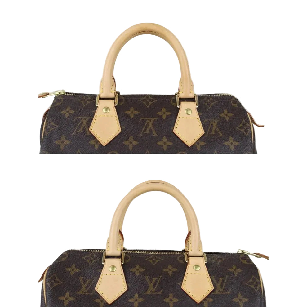Pre-Owned Louis Vuitton Speedy 25 Monogram Coated Canvas Top Handle LOU.B.1178