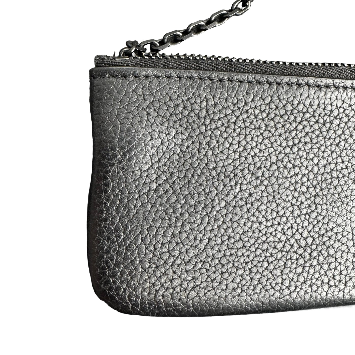 Preowned Louis Vuitton Pochette Cle Aerogram Leather (Black) LOU.S.1247