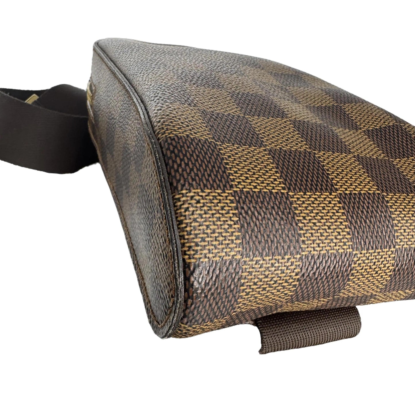 Pre-Owned Louis Vuitton Geronimos Damier Ebene Coated Canvas Belt Bag LOU.B.1177