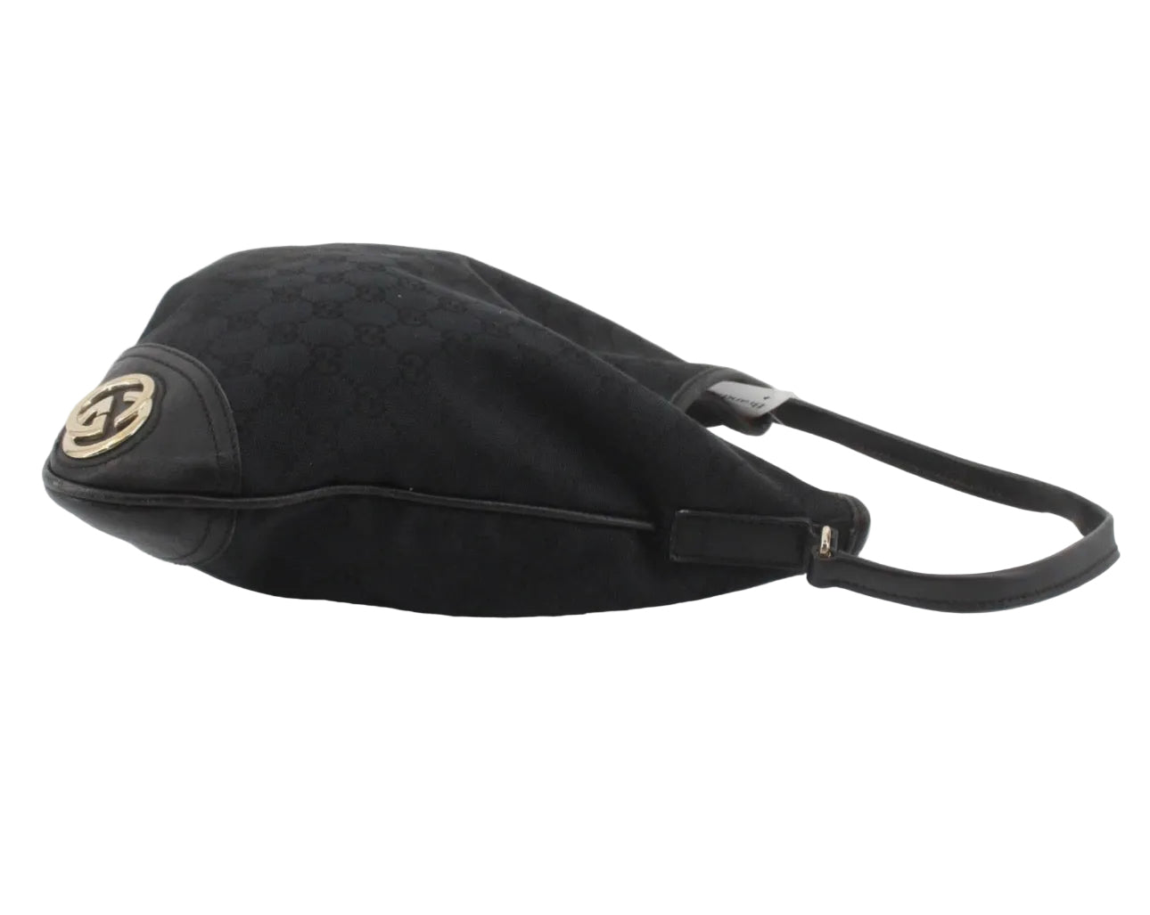 Pre-Owned Gucci Brit GG Canvas & Leather Shoulder Bag GUC.B.1070