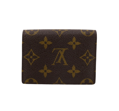 Pre-Owned Louis Vuitton Marie Compact Monogram & Vert Wallet LOU.S.1063