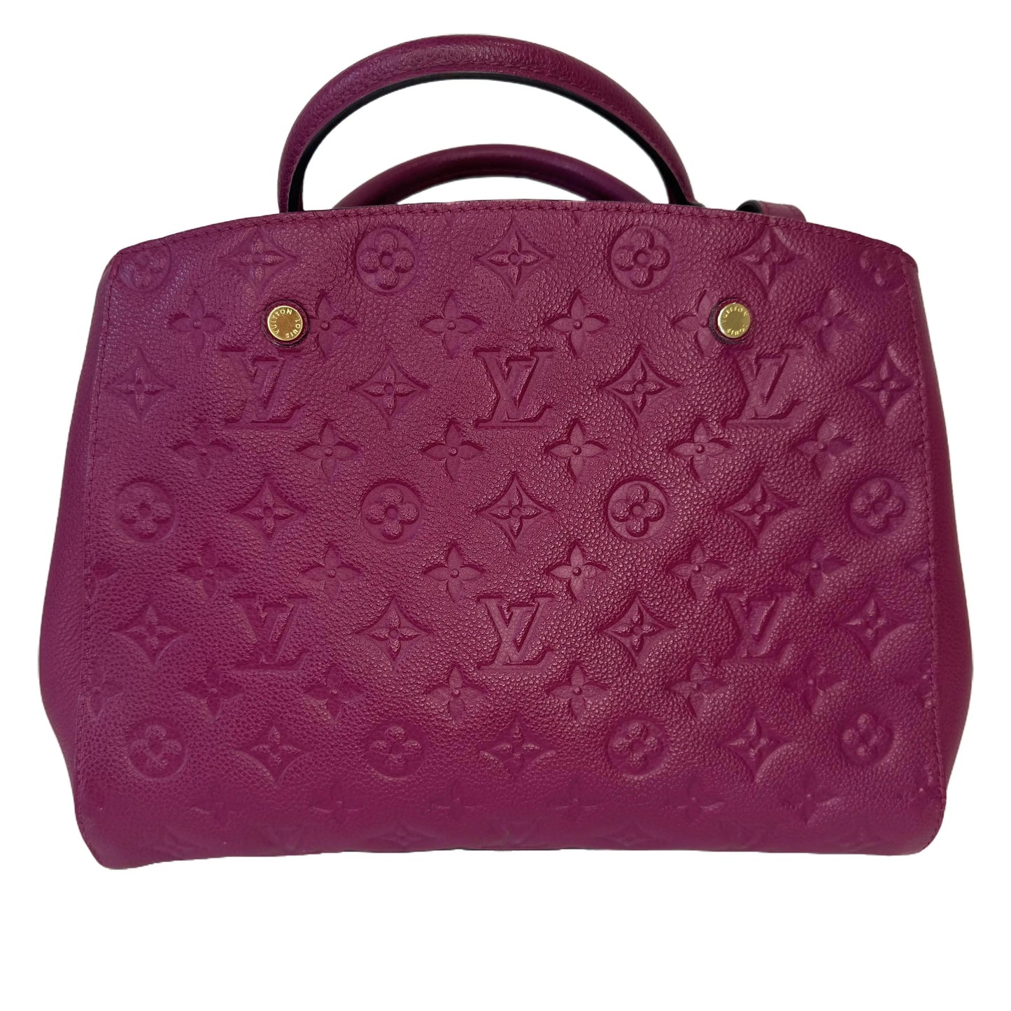 Pre-Owned Louis Vuitton Montaigne MM Empreinte Shoulder Bag  LOU.B.1171