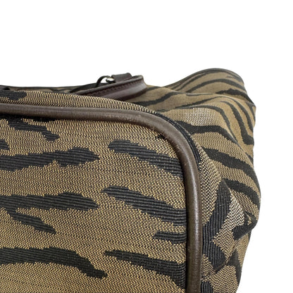 Pre-Owned Fendi Small Tiger Print Tote FEN.B.1004