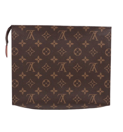 Pre-Owned Louis Vuitton Pochette Toilette 26 Monogram Clutch LOU.B.1170