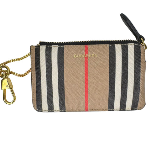 Pre-Owned Burberry Nova Check Coin Case & Key Holder Coated Canvas BUR.S.1011