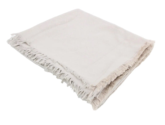 Pre-Owned Louis Vuitton Monogram Blanket Shawl (Greige) LOU.A.1032