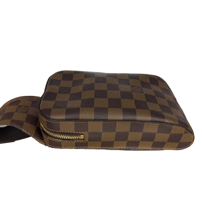 Pre-Owned Louis Vuitton Geronimos Damier Ebene Coated Canvas Belt Bag LOU.B.1177