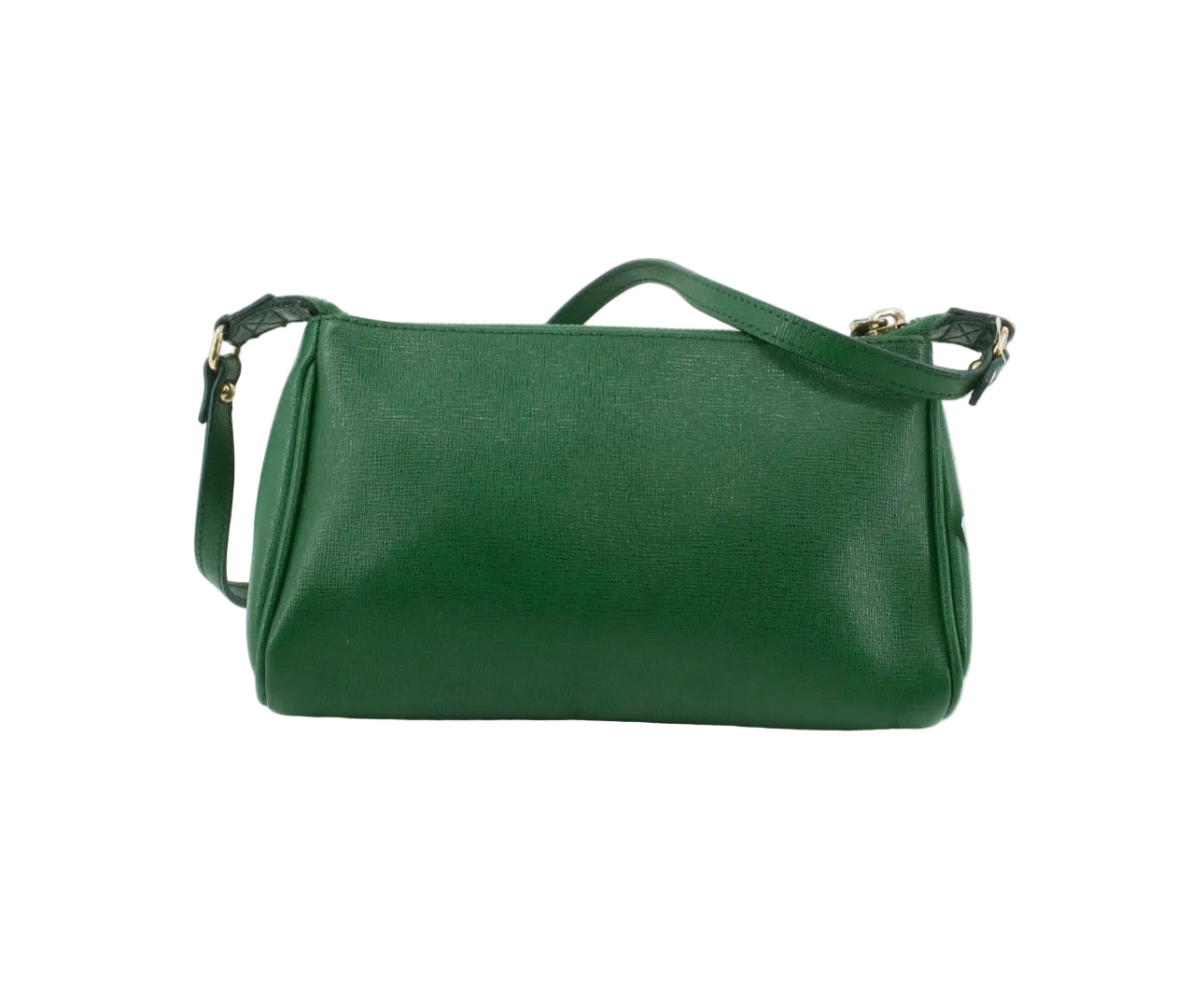 Pre-Owned Fendi Vitello Mini Crossbody FEN.B.100 (Green)