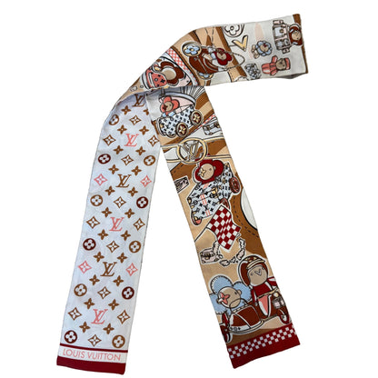 Pre-Owned Louis Vuitton Twilly Scarf LOU.A.1050