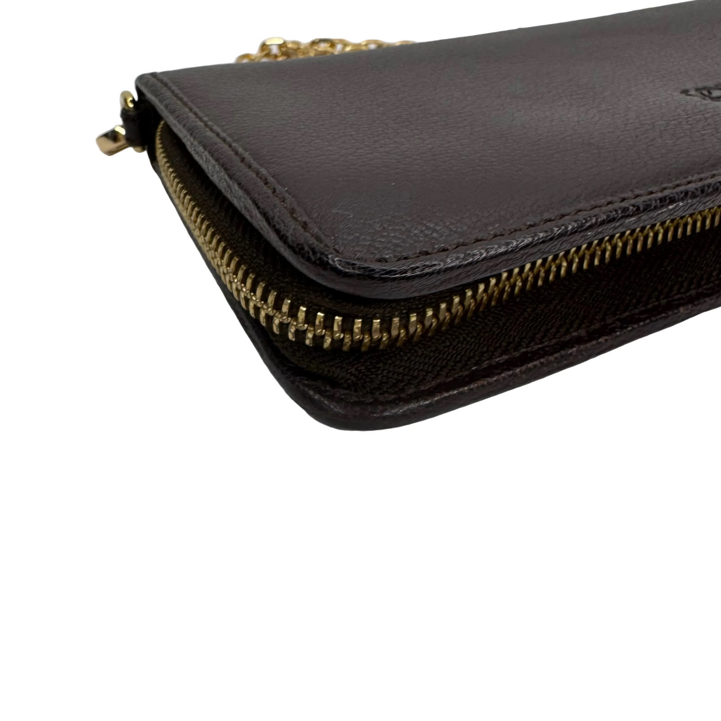 Pre-owned Loewe Long Leather Zippy Wallet (Brown) LOE.S.1003