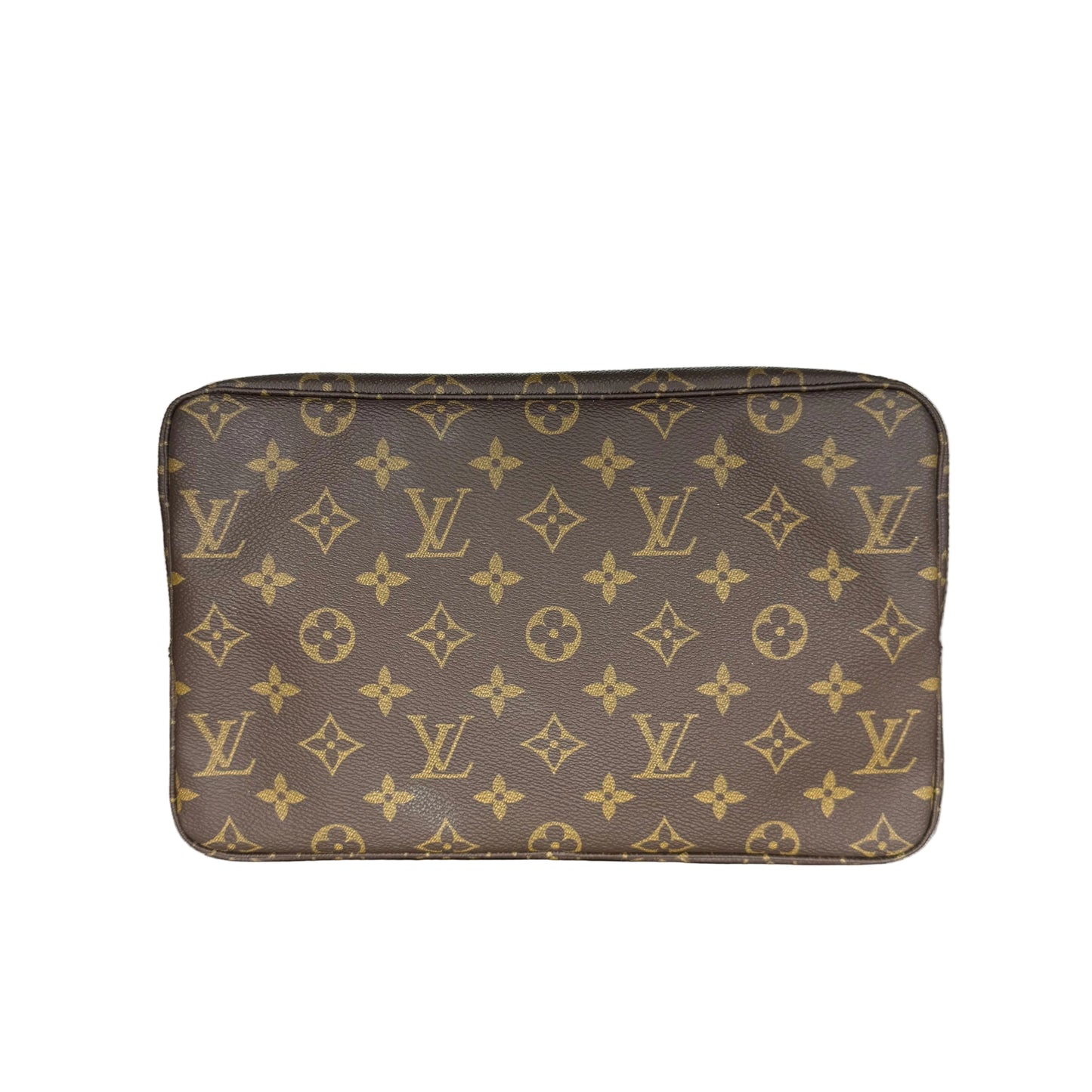 Pre-Owned Louis Vuitton Trousse 28 Monogram Vintage Makeup Pouch 1986 LOU.T.1043