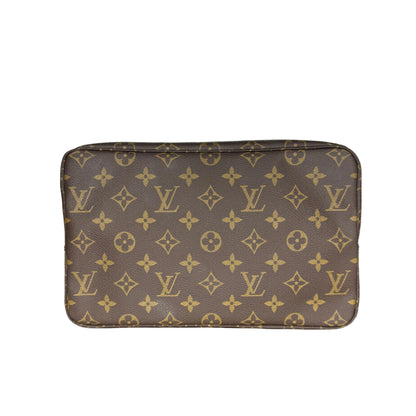 Pre-Owned Louis Vuitton Trousse 28 Monogram Vintage Makeup Pouch 1986 LOU.T.1043