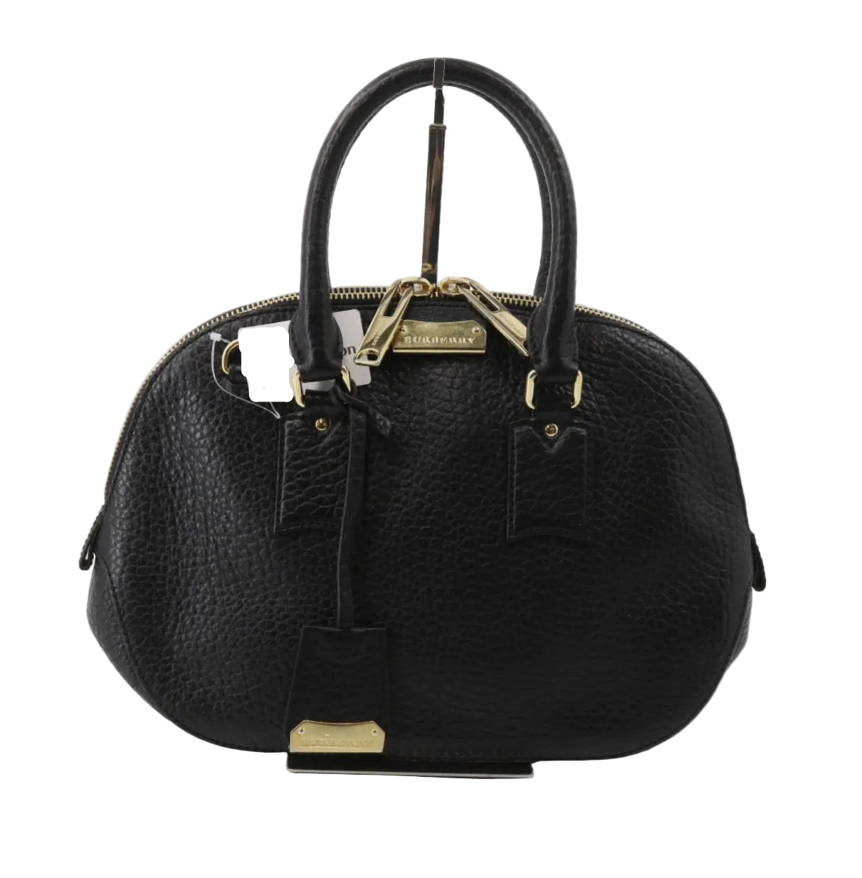 Pre-Owned Burberry Orchard Heritage Grained Leather Shoulder Bag BUR.B.1037