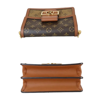 Pre-Owned Louis Vuitton Dauphine Mini Monogram Reverse Canvas Shoulder LOU.B.1145
