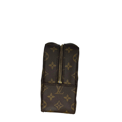 Pre-Owned Louis Vuitton Trousse 28 Monogram Vintage Makeup Pouch 1986 LOU.T.1043