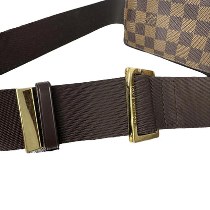 Pre-Owned Louis Vuitton Geronimos Damier Ebene Coated Canvas Belt Bag LOU.B.1177