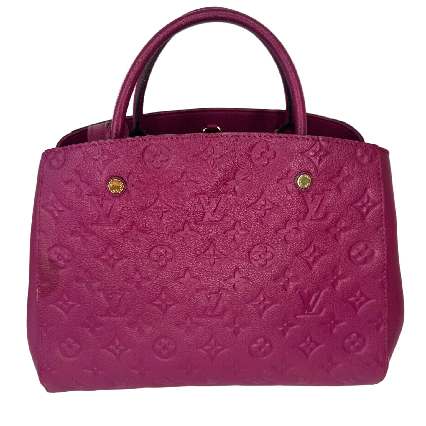 Pre-Owned Louis Vuitton Montaigne MM Empreinte Shoulder Bag  LOU.B.1171