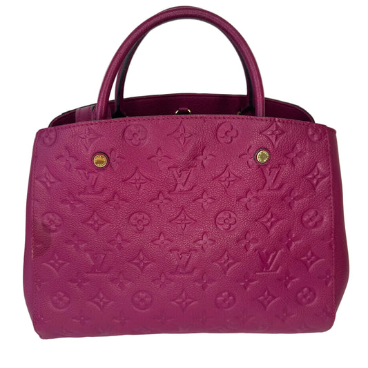 Pre-Owned Louis Vuitton Montaigne MM Empreinte Shoulder Bag  LOU.B.1171