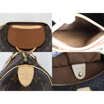 Pre-Owned Louis Vuitton Speedy 25 Monogram Coated Canvas Top Handle LOU.B.1178