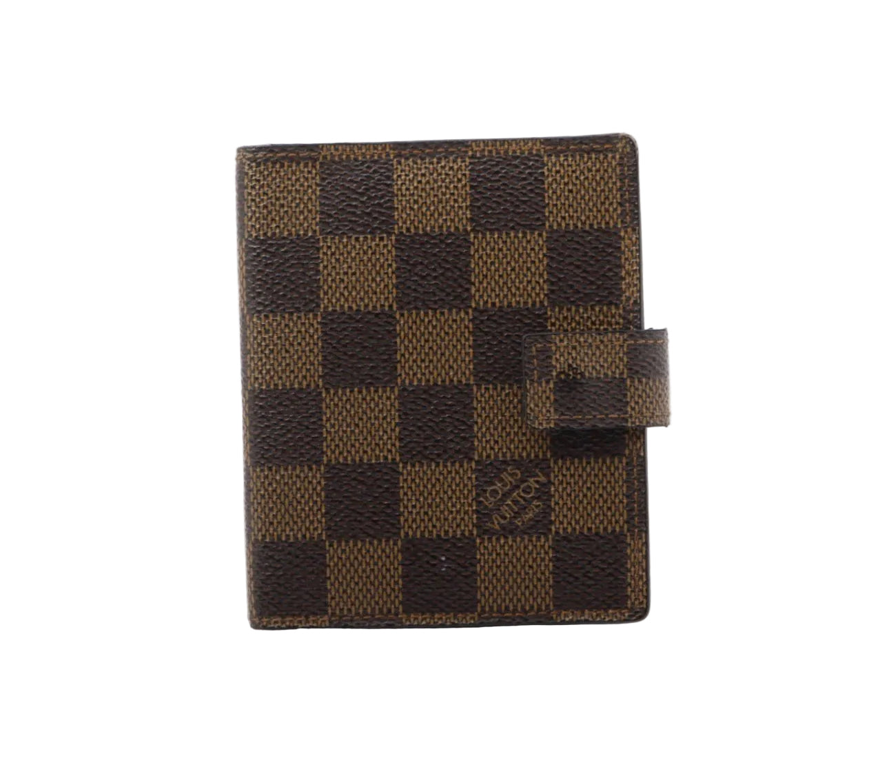 Pre-Owned Louis Vuitton Agenda Mini Damier Ebene LOU.S.1264 (Discontinued Style)