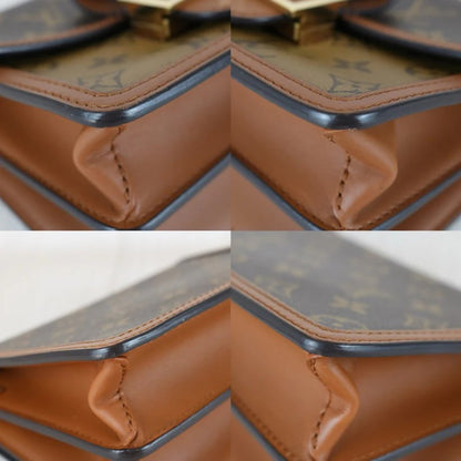 Pre-Owned Louis Vuitton Dauphine Mini Monogram Reverse Canvas Shoulder LOU.B.1145