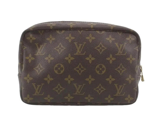 Pre-owned Louis Vuitton Trousse Toilette 23 1990 Monogram Canvas Cosmetic Bag LOU.T.1041