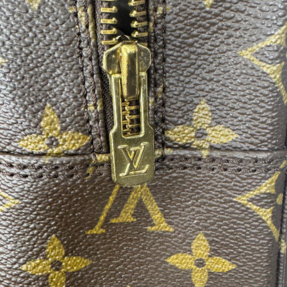 Pre-Owned Louis Vuitton Trousse 28 Monogram Vintage Makeup Pouch 1986 LOU.T.1043