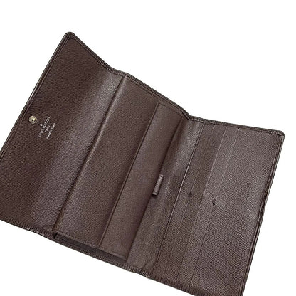 Pre-Owned Louis Vuitton Epi Leather Continental Wallet (Brown)