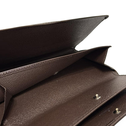 Pre-Owned Louis Vuitton Epi Leather Continental Wallet (Brown)