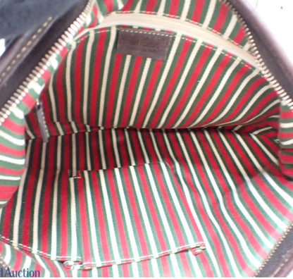 Pre-Owned Gucci Brit GG Canvas Crossbody GUC.B.1031