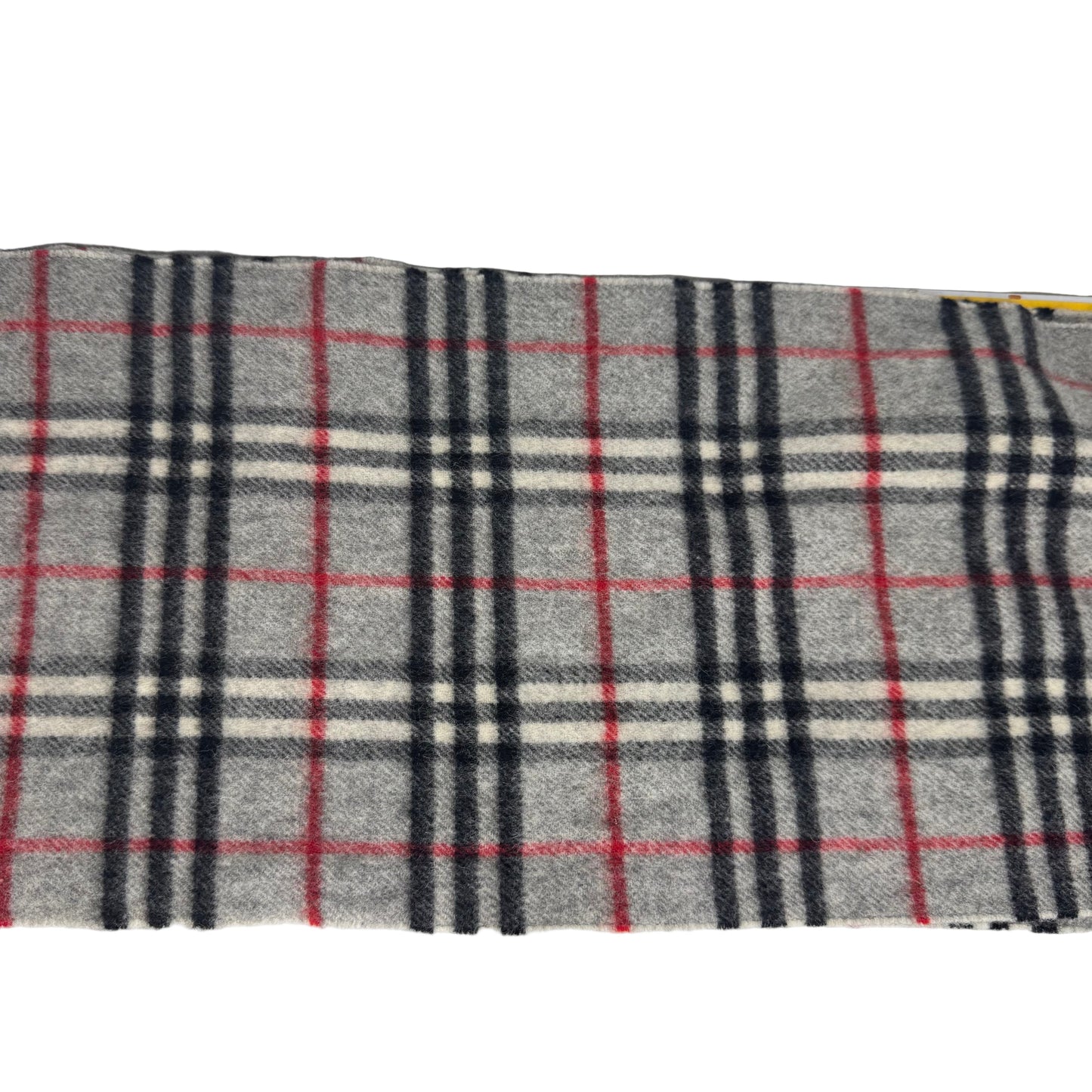 Pre-Owned Burberry Wool Classic Check Scarf Gray BUR.A.1004