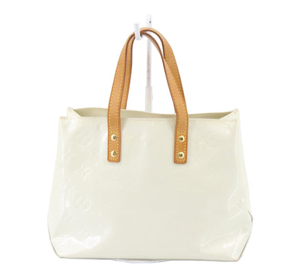 Pre-Owned Louis Vuitton Reade Vernis Leather Top Handle Bag (Pearl) LOU.B.1094