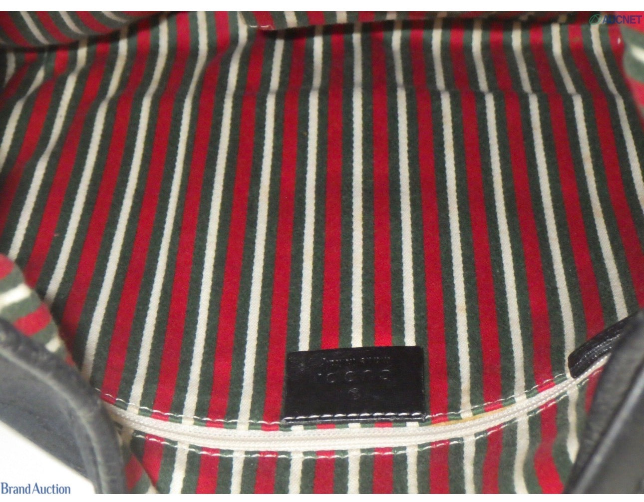 Pre-Owned Gucci Brit GG Canvas & Leather Shoulder Bag GUC.B.1070