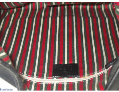 Pre-Owned Gucci Brit GG Canvas & Leather Shoulder Bag GUC.B.1070