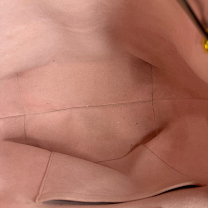 Pre-Owned Louis Vuitton Montsouris Empreinte Leather Backpack (Turtle Dove) LOU.B.1099