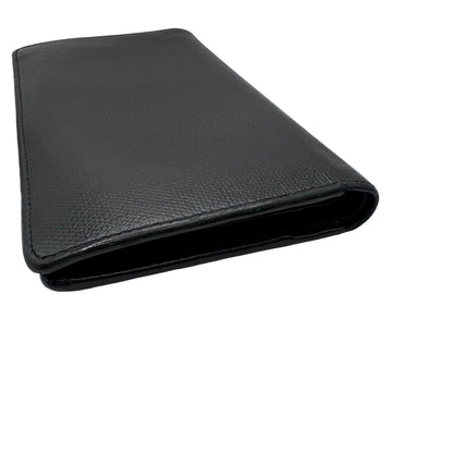 Pre-Owned Chanel Coco Button Calf Leather Long Wallet CHA.S.1008