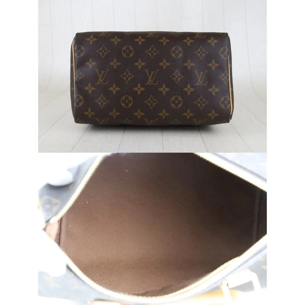 Pre-Owned Louis Vuitton Speedy 25 Monogram Coated Canvas Top Handle LOU.B.1178