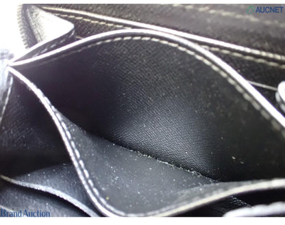 Pre-owned Louis Vuitton Zippy Coin Purse Epi Leather Wallet (Black)-LOU.S.1077
